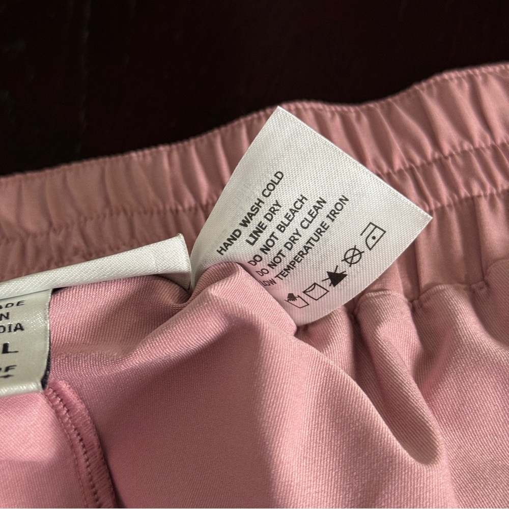 Coolibar XL Pink Mendocino Travel Skirt Skort Elastic Waist NEW - Picture 8 of 11